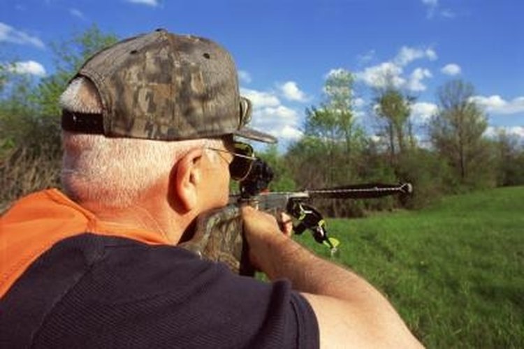 Perry Mastrovito/Creatas/Getty Images Shooting a crossbow