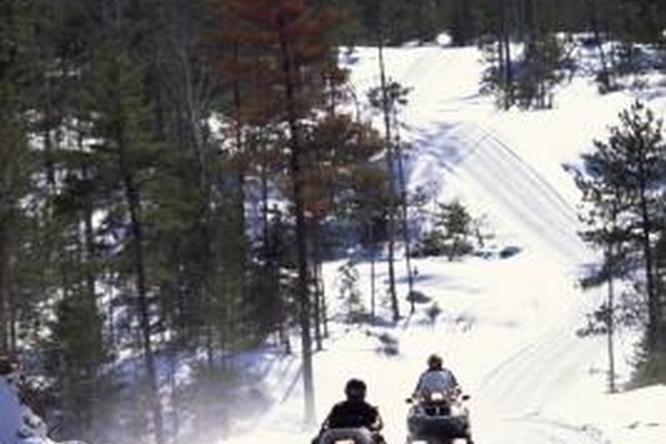 Comstock Images/Comstock/Getty Images Every snowmobile has a unique VIN.