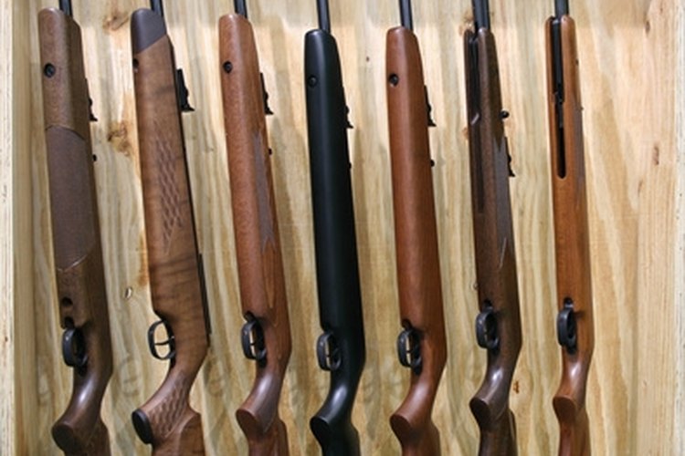 scattergun image by Pavel Losevsky from Fotolia.com Collection of rifles
