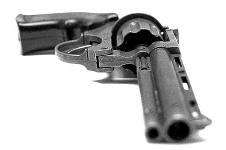gun of harry image by Emmanuel Bergère from Fotolia.com You can tell whether a firearm is plated with nickel or chrome by a visual inspection.