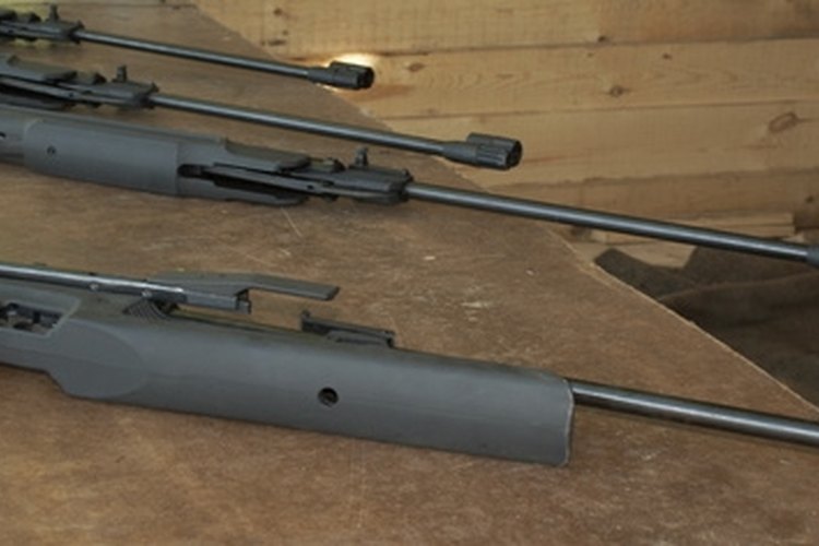 air guns image by Sergey Lukianov from Fotolia.com Cleaning your pellet gun is an important part of maintenance.