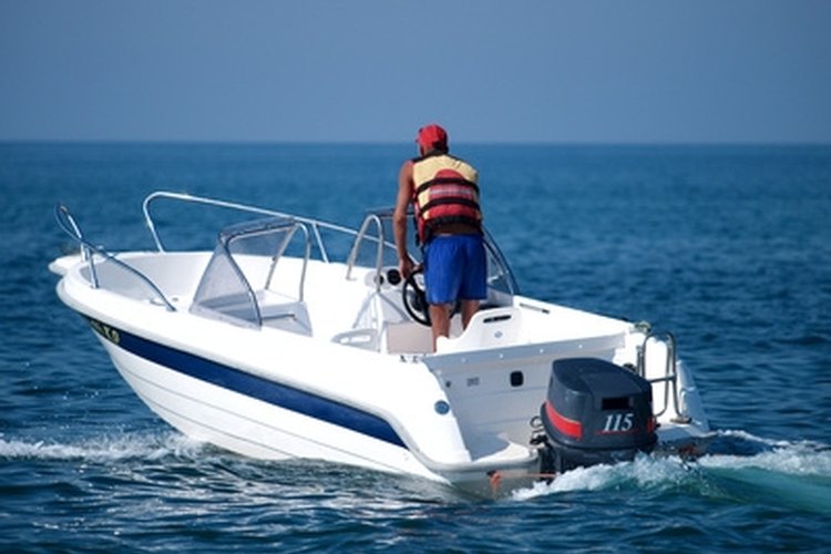 speedboat image by Sergey Galushko from Fotolia.com A Bigfoot outboard is a an outboard engine designed for larger private watercraft.