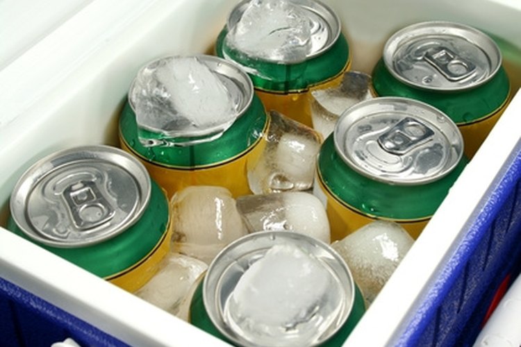 drink cooler 3 image by Brett Mulcahy from Fotolia.com Coolers with wheels are easier to move from place to place.