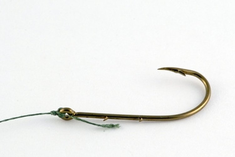 hook image by Zbigniew Nowak from Fotolia.com Rig frozen anchovies with a sharp hook to hold the bait securely.