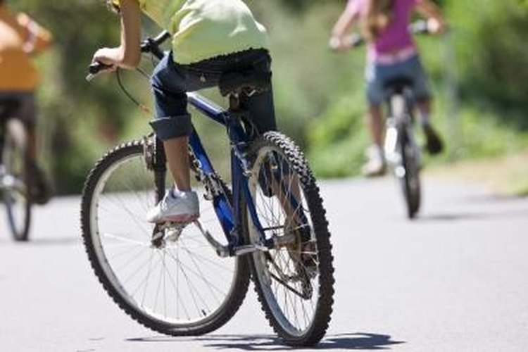 Jupiterimages/BananaStock/Getty Images Many bicycle frames today are constructed using aluminum alloys.