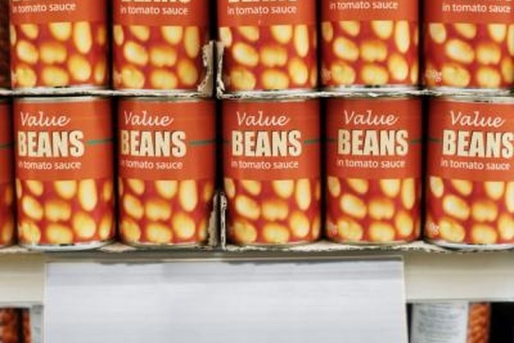 George Doyle/Stockbyte/Getty Images Canned beans come in their own cooking pot!