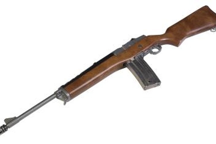 Hemera Technologies/PhotoObjects.net/Getty Images Ruger's Mini-30 is modeled after U.S. military rifles.