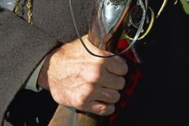 Jupiterimages/liquidlibrary/Getty Images Most Civil War rifles were single-shot rifles that loaded through the muzzle.