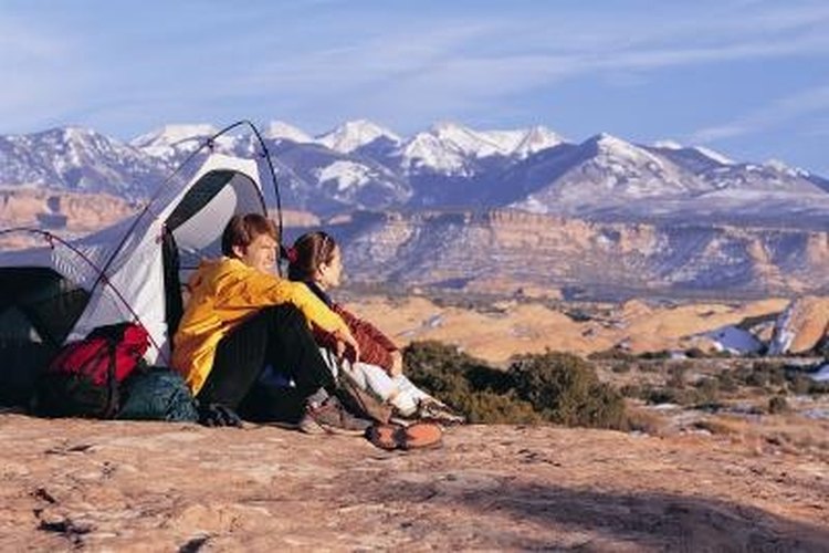 Digital Vision./Digital Vision/Getty Images Research tent size and specifications before purchasing a new tent.