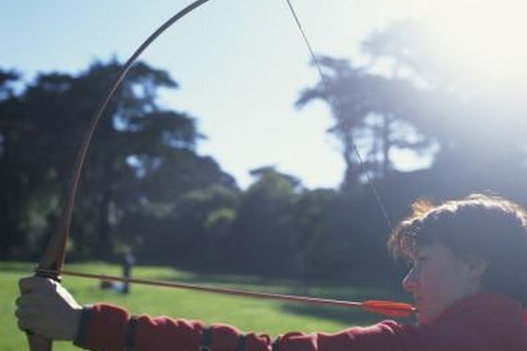 Kim Steele/Photodisc/Getty Images Instinctive archers use no sighting apparatus.