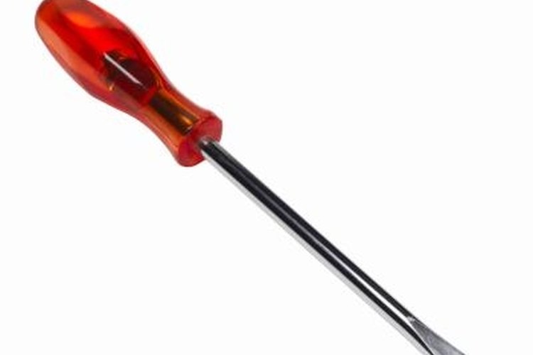 Stockbyte/Stockbyte/Getty Images A long shanked screwdriver can be made into a fish hook remover.