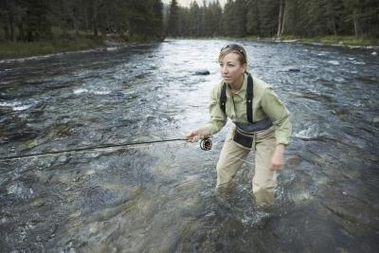 Stephen Schauer/Digital Vision/Getty Images Practice rods allow you to refine casting skills in the home.