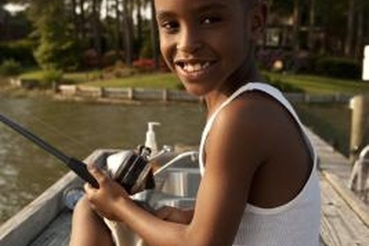 Comstock Images/Comstock/Getty Images Rhino spincast reels are especially good for novice anglers.
