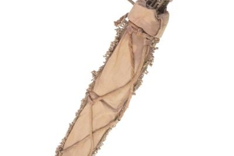 Ablestock.com/AbleStock.com/Getty Images Native American quivers are made sof leather.