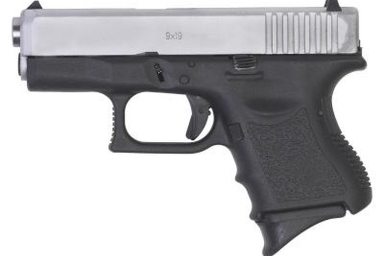 Hemera Technologies/PhotoObjects.net/Getty Images Compact handguns are a common choice for women and self-defence.
