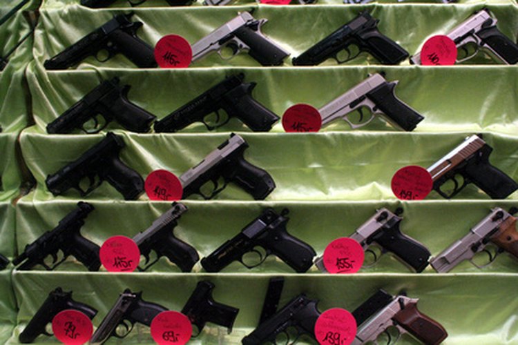 waffen image by carsten jacobs from Fotolia.com Most firearms can be dated using their serial number.