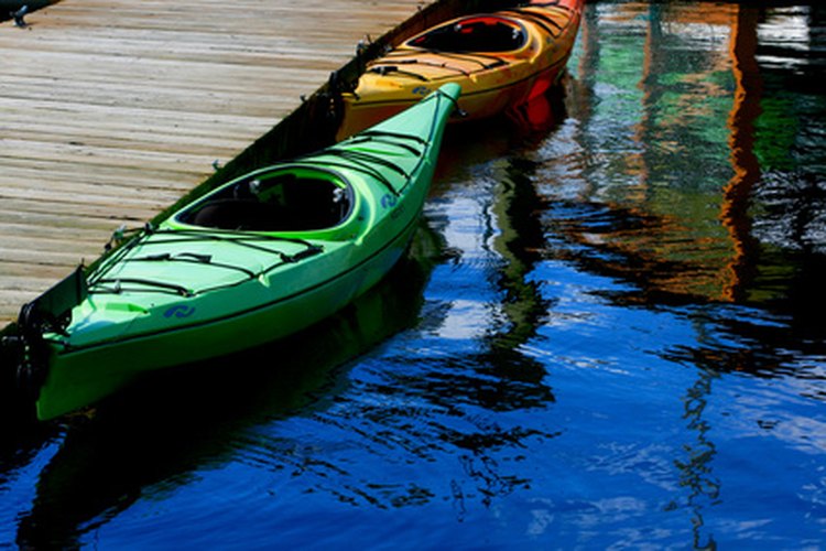 kayak image by saidin b jusoh from Fotolia.com Kayaking is a great addition to any camping or hiking adventure.