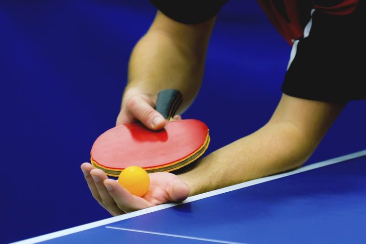 saintho/iStock/Getty Images Spin the ball off a sticky rubber for a curved shot that's difficult to return.