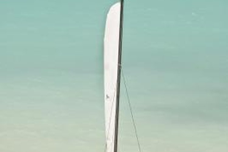 Jupiterimages/Brand X Pictures/Getty Images Build a sailing or fishing boat with homemade fiberglass pontoons.