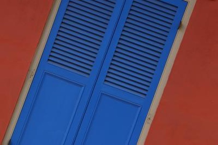 Photos.com/Photos.com/Getty Images Like window shutters, water shutters keep water out of your Mercruiser engine.