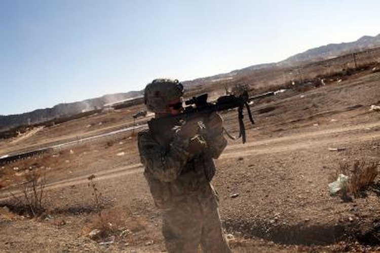 Spencer Platt/Getty Images News/Getty Images For an infantryman, having an ACOG properly zeroed can mean the difference between life and death.