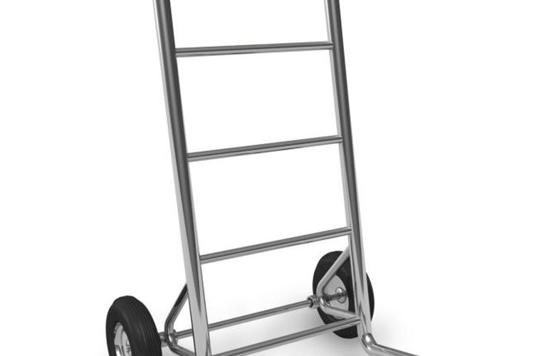 scanrail/iStock/Getty Images With a few additions, hand trucks become excellent surf fishing carts.