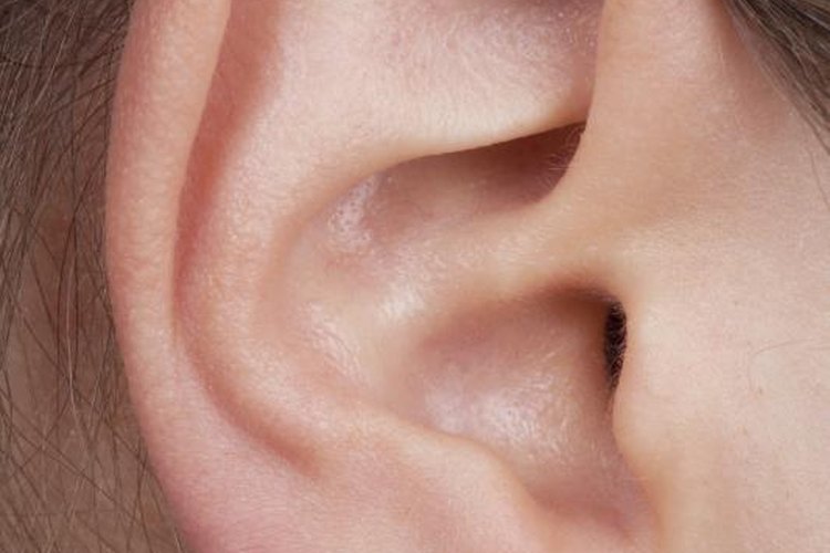 Dimedrol68/iStock/Getty Images The acupuncture points of the earlobes are used in superbrain yoga.