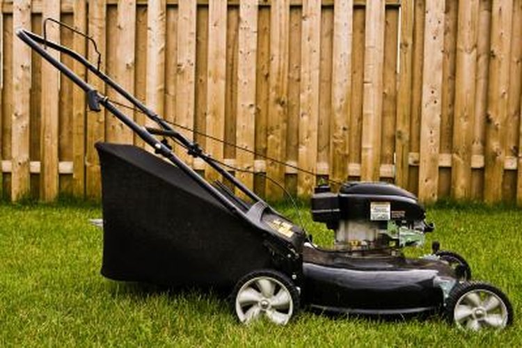 Jupiterimages/Photos.com/Getty Images Who would've thought your lawn mower can propel your boat?