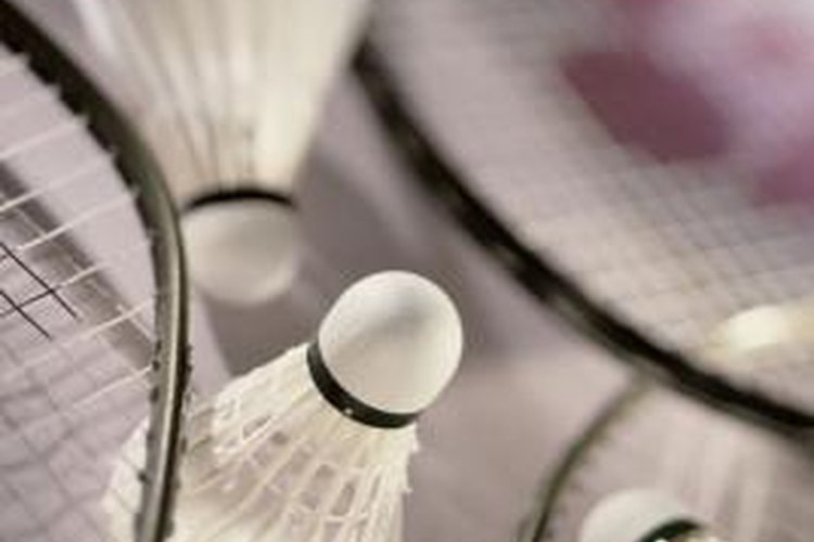 Jupiterimages/liquidlibrary/Getty Images Save money by building your own badminton poles.