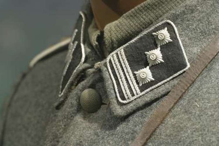Hemera Technologies/AbleStock.com/Getty Images German soldiers used the Luger in WWI and WWII.