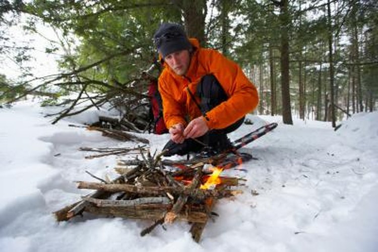 Jupiterimages/Photos.com/Getty Images Maintaining a positive mental attitude is extremely important in all wilderness survival situations.