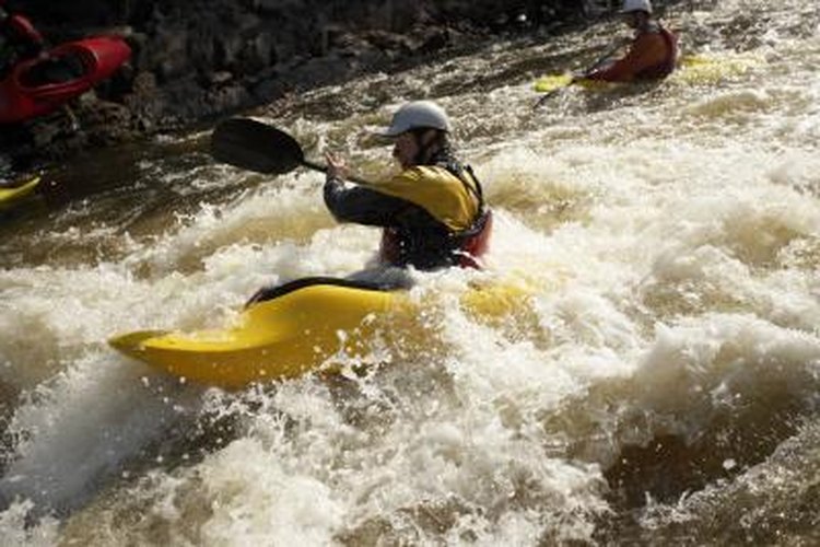Jupiterimages/Photos.com/Getty Images Keep your feet dry with waterproofed socks.