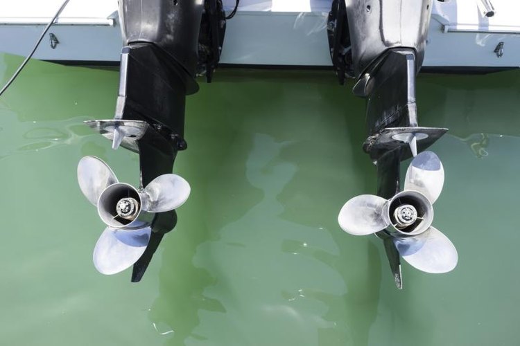 Anon_Pichit/iStock/Getty Images The engines of a dual-prop boat.