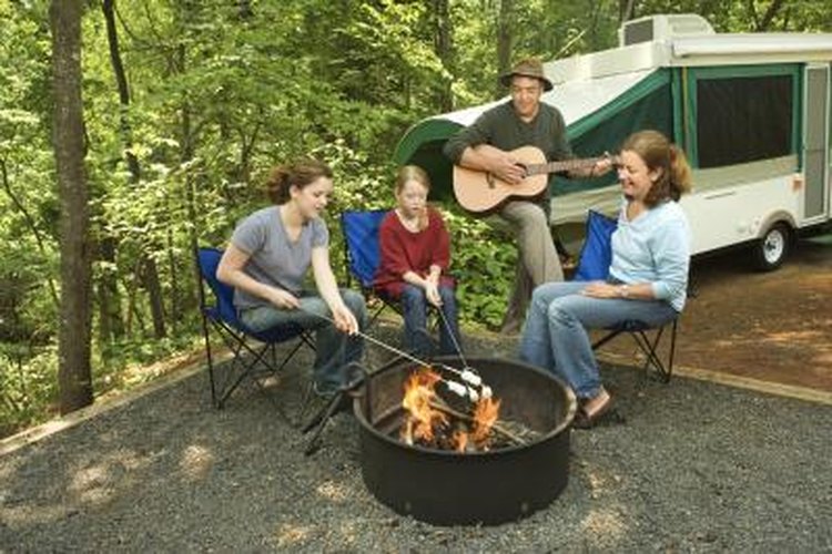 Thinkstock/Stockbyte/Getty Images Keep your camper mold-free by cleaning and drying the exterior and interior after camping.