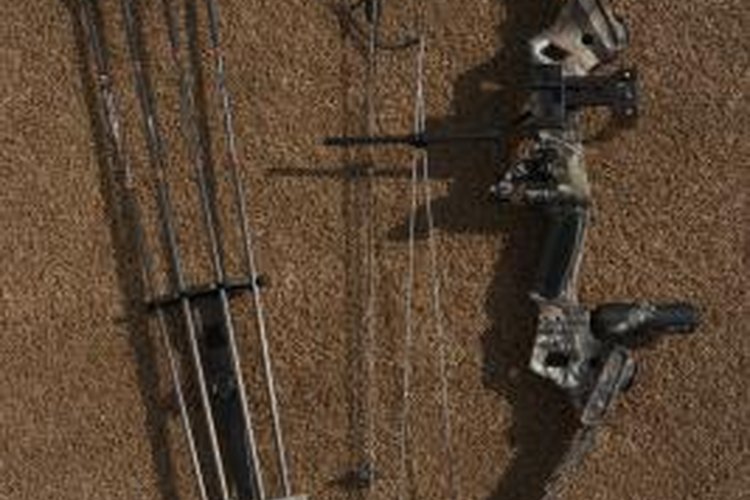 Thomas Northcut/Digital Vision/Getty Images A crossbow doesn't require as much strength as a compound bow.