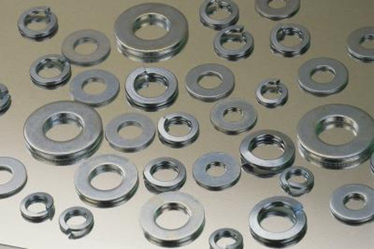 Comstock Images/Stockbyte/Getty Images Make your own game using 2.5-inch metal washers.