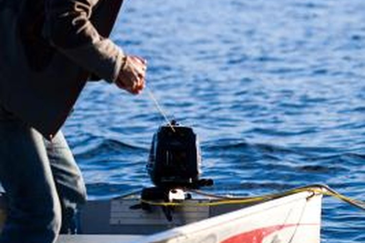 Jupiterimages/Photos.com/Getty Images You can replace the rope on your 4-horesepower Yamaha..