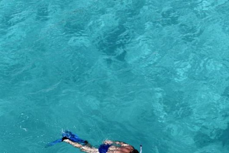 Steve Mason/Photodisc/Getty Images The Core is waterproof for shallow swimming, not diving.