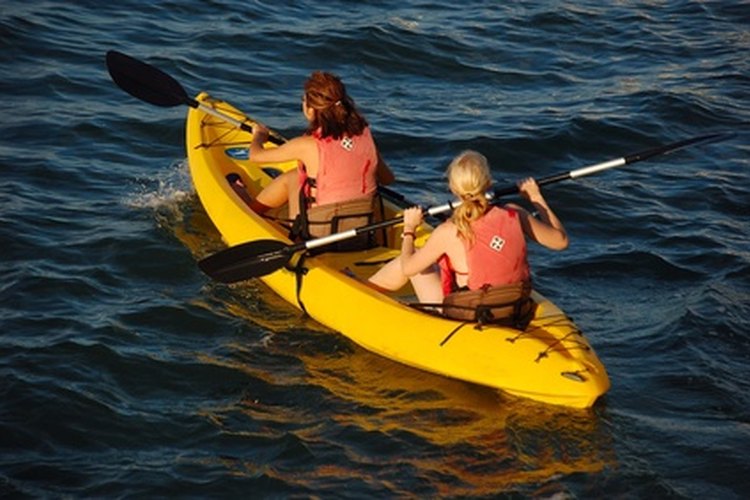 yellow kayak image by Wimbledon from Fotolia.com A rented kayak is an invigorating means to explore the 10,000-year-old glacial lake of Swartswood State Park.