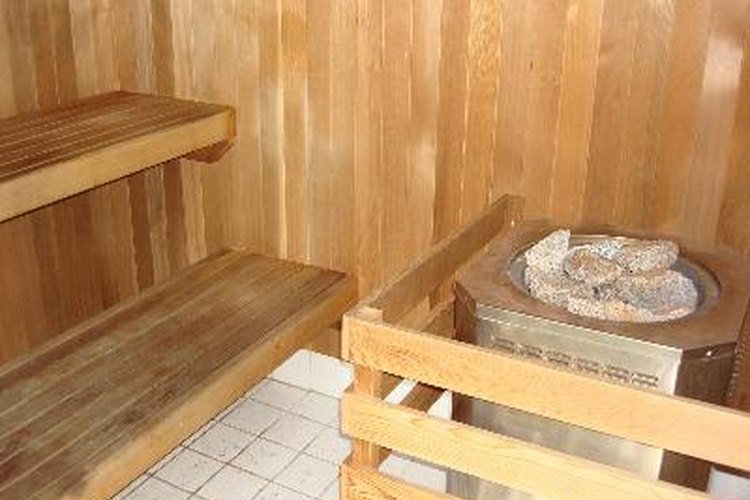 Tiempo de preparación del sauna.