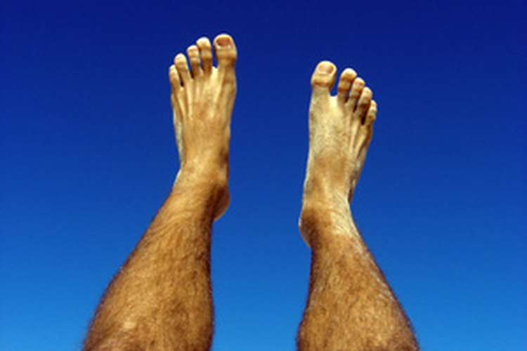 Rodilla inflamada.