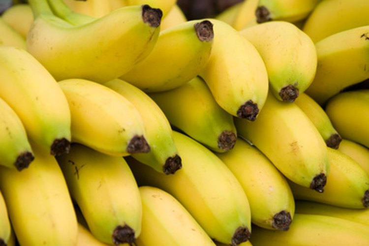 Las bananas actúan como beta bloqueantes.