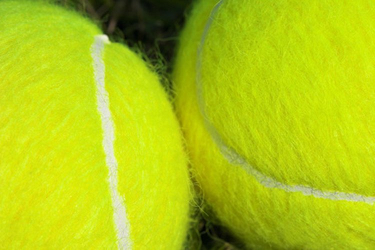 Pelotas de tenis.