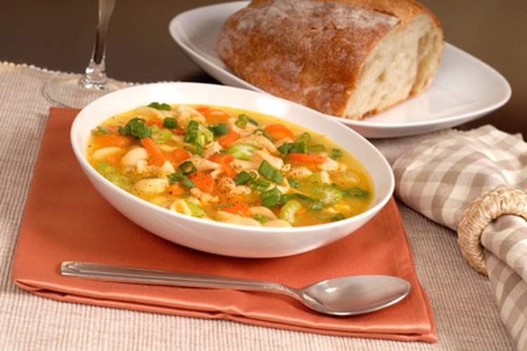 Disfruta de la sopa las veces que quieras en esta dieta.