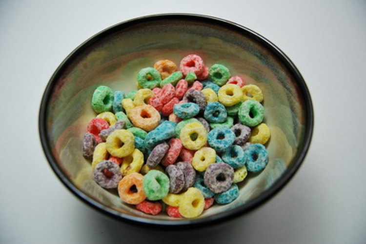 Cereales de desayuno.