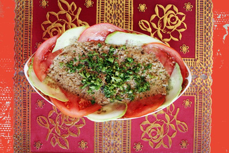 El trigo bulgur, utilizado en ensaladas tabule, puede ayudar a reducir la inflamación.