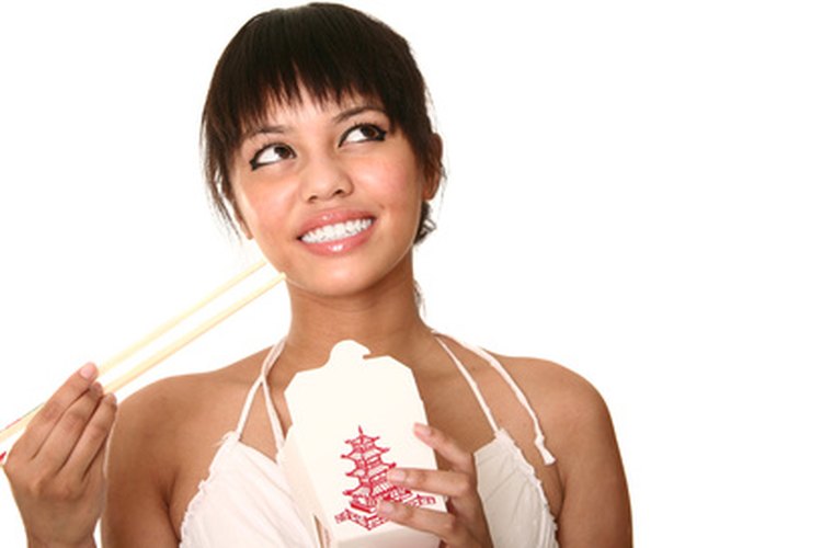 La comida china puede ser baja en calorías.