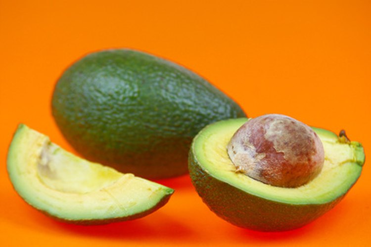 Valores de carbohidratos y proteínas en los aguacates.