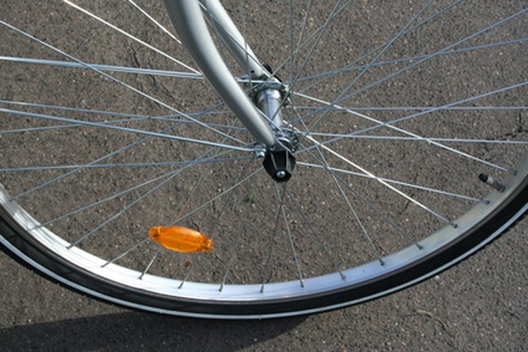 Las llantas de remachador son el tipo más común para bicicletas.