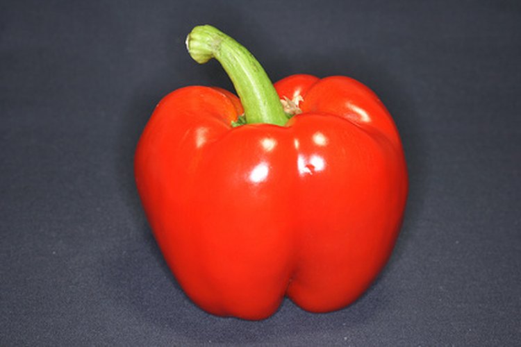 Los pimientos rojos contienen licopeno.